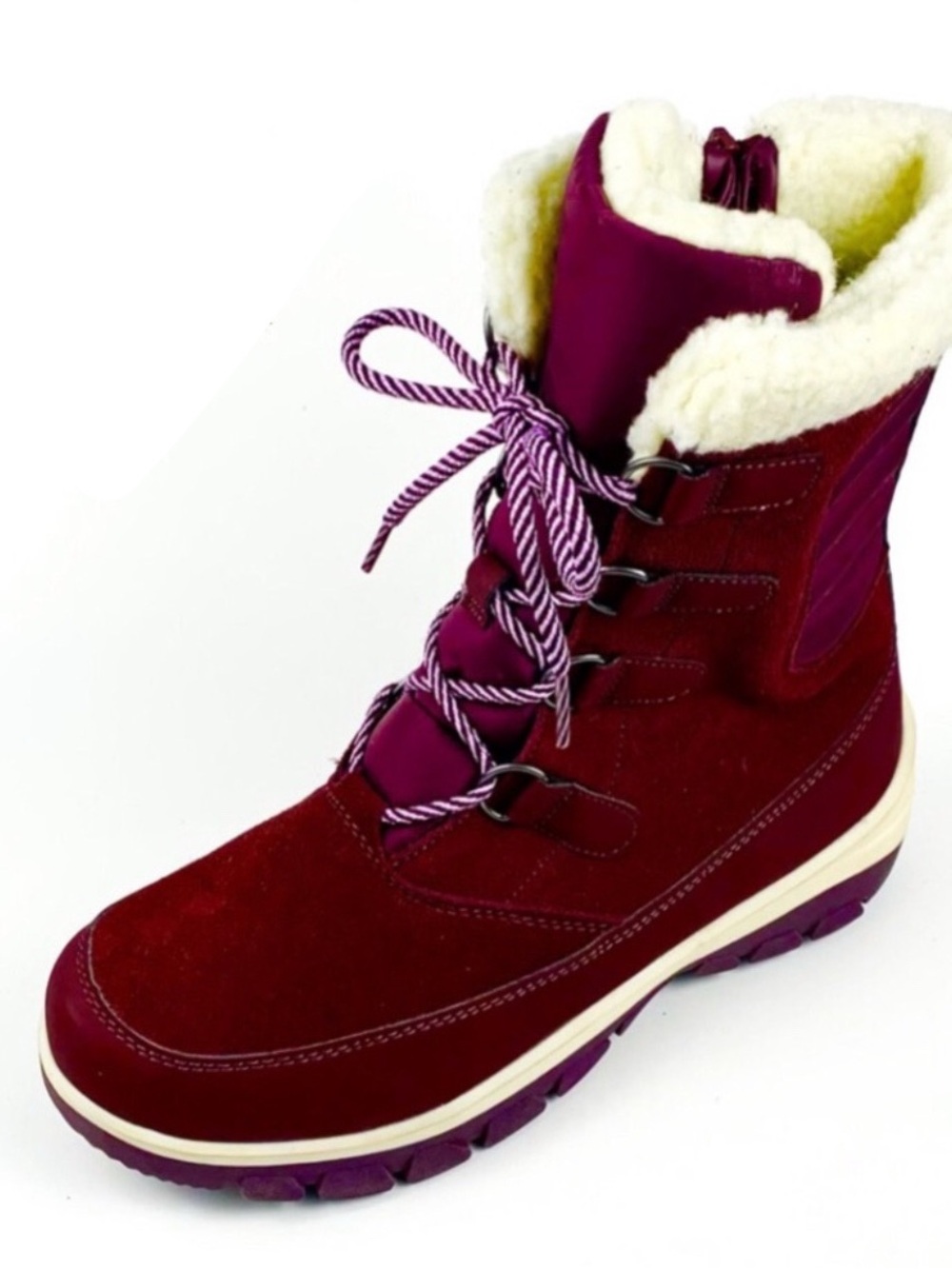 All In Motion Women’s Burgundy Camilla Waterproof Boots Size 9